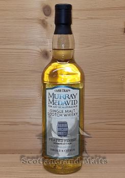 Glen Elgin Peated Islay Cask Finish mit 44,5% Single Malt Scotch Whisky - Cask Craft Serie von Murray McDavid