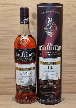 Dailuaine 2009 - 14 Jahre Refill Sherry Butt No. 9344 mit 53,1% von The Maltman - single Malt scotch Whisky