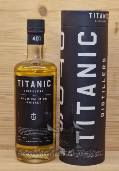 Titanic Distillers "BLOOD SWEAT AND YEARS" Premium Irish Whiskey mit 40,0%