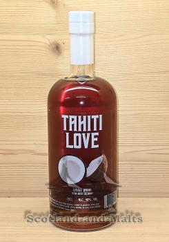 Tahiti Love Coconut mit 40,0% - Rum mit Kokosnuss, Spirituose auf Rumbasis