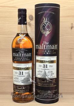 Tobermory 1994 - 31 Jahre Refill Hogshead No. 188088 mit 51,7% von The Maltman - single Malt scotch Whisky
