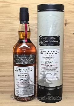 Balmenach 2001 - 21 Jahre Refill Hogshead No. HL21167 mit 54,8% The First Edition von Hunter Laing