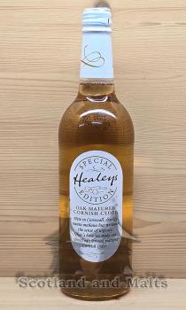 Healeys Special Edition Classic Oak Matured Cider - (Apfelwein) mit 6,2% von Healeys Cornish Cyder Farm aus Cornwall