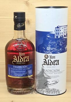 Ron Aldea Tradicion 2000/2024 24 Jahre in Rotweinfässern Rum aus Spanien (Kanarische Inseln) mit 43,0%