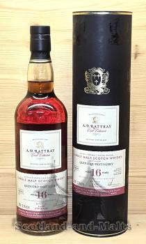 Glen Ord 2009 - 16 Jahre Bourbon Hogshead + Tawny Port Barrique Finish No. 700432 mit 52,1% single Malt scotch Whisky von A.D.Rattray