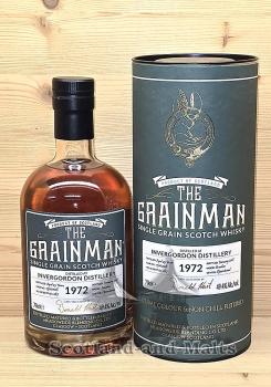 Invergordon 1972 - 45 Jahre Bourbon Cask No. 13000018 mit 49,4% - single Grain scotch Whisky von The Grainman