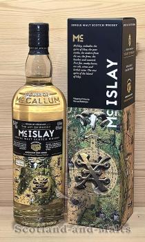 Mc Islay American Oak Casks mit 43,5% Single Malt Scotch Whisky von House of McCallum
