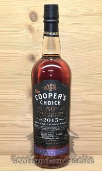 Highland Park 2015 - 10 Jahre American Oak + Marsala Finish Cask No. 0090 mit 50,0% Single Malt Scotch Whisky von Coopers Choice The Golden Cut
