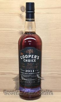 Strathmill 2011 - 14 Jahre American Oak + Marsala Finish Cask No. 0042 mit 50,0% Single Malt Scotch Whisky von Coopers Choice The Golden Cut