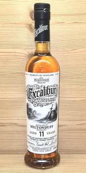 Miltonduff 2015 – 11 Jahre Sherry Cask mit 49,2% Excalibur Serie von The Maltman - single Malt scotch Whisky