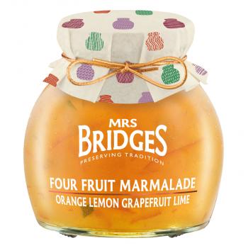 Four Fruit Marmalade - Vierfrucht Marmelade aus Orangen, Grapefruit, Zitronen und Limetten von Mrs. Bridges