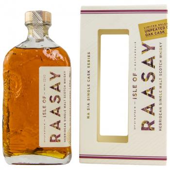 Isle of Raasay Unpeated Chinkapin Oak Cask No. 19/83 mit 62,2% Hebridean Single Malt Scotch Whisky aus der Na Sia Single Cask Series