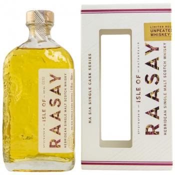 Isle of Raasay Unpeated First Fill Rye Whiskey Cask No. 19/245 mit 61,6% Hebridean Single Malt Scotch Whisky aus der Na Sia Single Cask Series