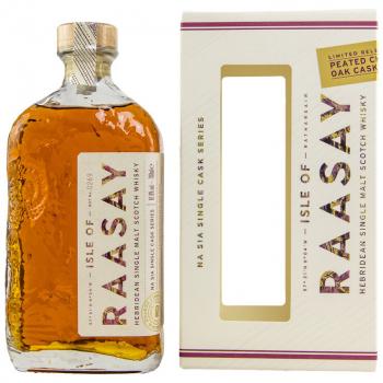 Isle of Raasay Peated Chinkapin Oak Cask No. 19/50 mit 61,9% Hebridean Single Malt Scotch Whisky aus der Na Sia Single Cask Series