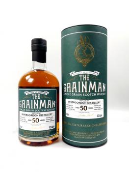 Invergordon 1974 - 50 Jahre Bourbon Barrel No. 1734 mit 43,2% - single Grain scotch Whisky von The Grainman