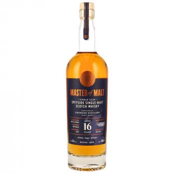 Linkwood 2008 - 16 Jahre Refill Sherry Hogshead mit 56,5% - Master of Malt Single Cask Bottlings