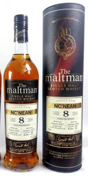 Nc Nean 2017 - 8 Jahre STR Hogshead Cask No. 266 mit 54,2% von The Maltman - single Malt scotch Whisky