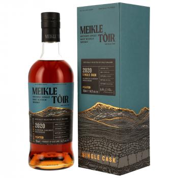 Meikle Tòir 2020/2026 Peated - Oloroso Sherry Hogshead #12726 mit 64,2% Speyside single Malt scotch Whisky - Selected by Billy Walker