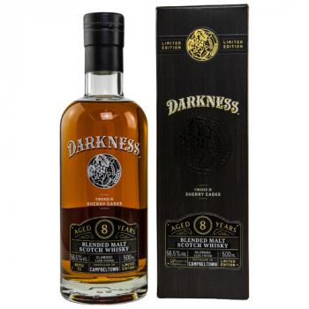 Campbeltown 8 Jahre Old Oloroso Cask Finish mit 56,5% - Darkness Limitid Edition von Atom Supplies Limited / Sample ab