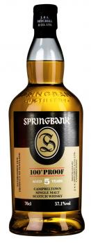 Springbank 100 Proof 5 Jahre 100% Bourbon Casks mit 57,1% - Campbeltown single Malt scotch Whisky - Springbank Distillery