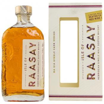 Isle of Raasay Peated First Fill Bordeaux Red Wine Cask No. 18/665 mit 61,4% Hebridean Single Malt Scotch Whisky aus der Na Sia Single Cask Series