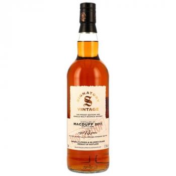 Macduff 2011 - 13 Jahre 1st Fill + Refill Oloroso Sherry Butts Signatory Vintage 100 Proof Edition #55 - Highland Single Malt Scotch Whisky mit 57,1% von Signatory