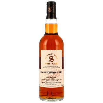 Mannochmore 2014 - 11 Jahre 1st Fill & Refill PX Sherry Casks Signatory Vintage 100 Proof Edition #51 - Speyside Single Malt Scotch Whisky mit 57,1% von Signatory