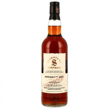 Orkney (HP) 2011 - 14 Jahre 1st Fill Oloroso Sherry Butts Finish Signatory Vintage 100 Proof Edition #71 - Single Malt Scotch Whisky mit 57,1% von Signatory