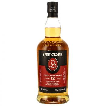 Springbank 12 Jahre Cask Strength Batch 28 Bottled 2025 Bourbon Cask Matured mit 55,5% - Campbeltown single Malt scotch Whisky - Springbank Distillery