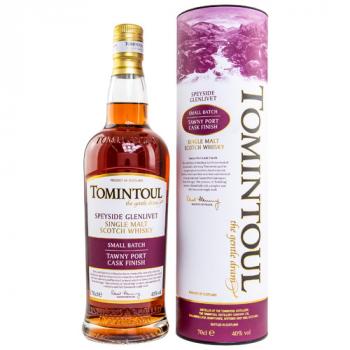 Tomintoul Tawny Port Cask Finish mit 40,0% - single Malt scotch Whisky