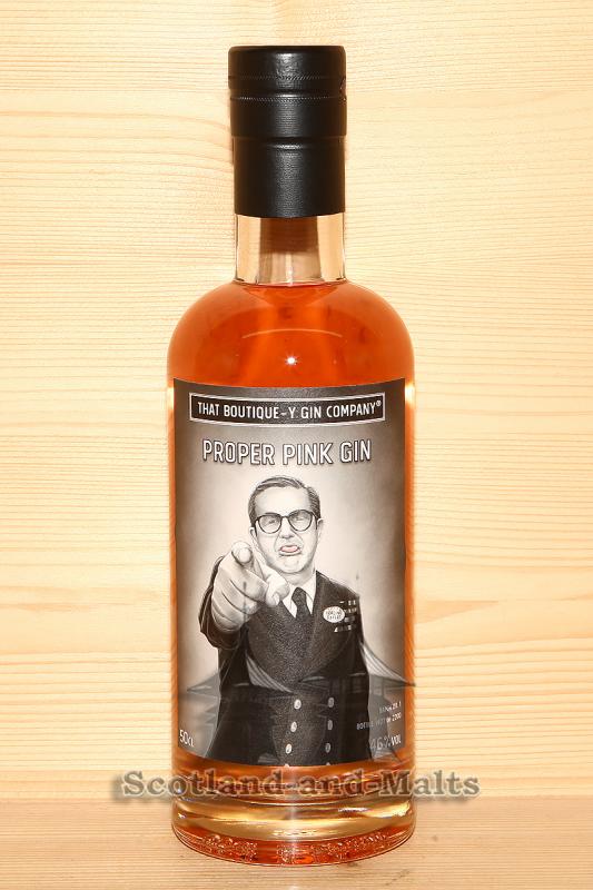 Proper Pink Gin Batch 1 mit 46,0% von der That Boutique-y Gin Company / Sample ab