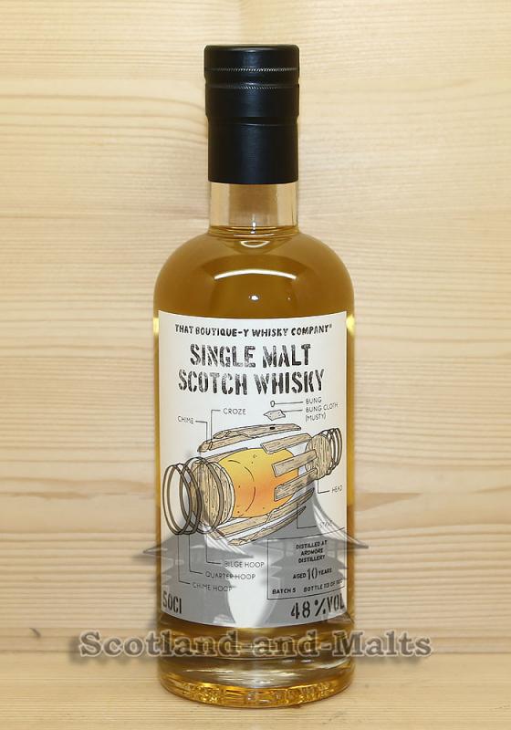 Ardmore 10 Jahre Batch 5 mit 48,0% von That Boutique-y Whisky Company von Atom Supplies Limited / Sample ab