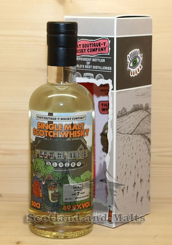 Balblair 7 Jahre Batch 1 mit 49,9% von That Boutique-y Whisky Company von Atom Supplies Limited / Sample ab