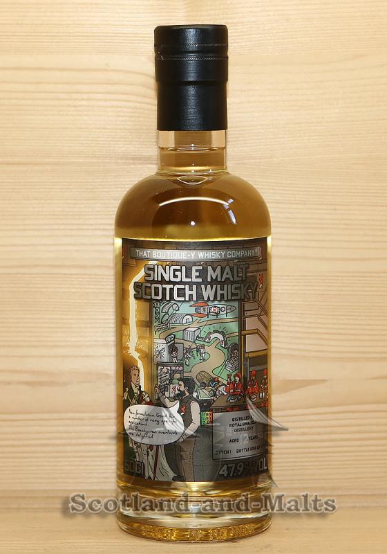 Royal Brackla 12 Jahre Batch 3 mit 47,9% von That Boutique-y Whisky Company von Atom Supplies Limited