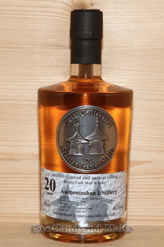 Auchentoshan 1998 - 20 Jahre Bourbon Cask mit 46,3% / Sample ab