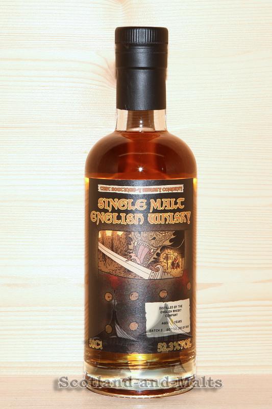 English Whisky Company 8 Jahre - Batch 2 mit 52,3% single Malt Whisky - That Boutique-y Whisky Company / Sample ab