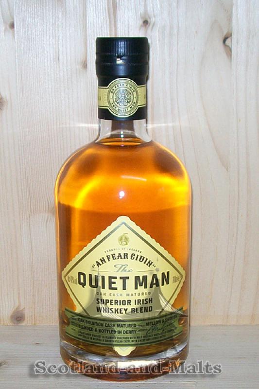Quiet Man Superior Irish Whiskey Blend mit 40% - Sample ab