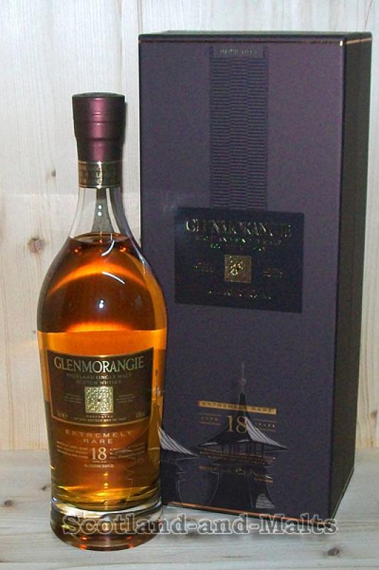 Glenmorangie 18 Jahre Extremely Rare Highland single Malt scotch Whisky mit 43,0%