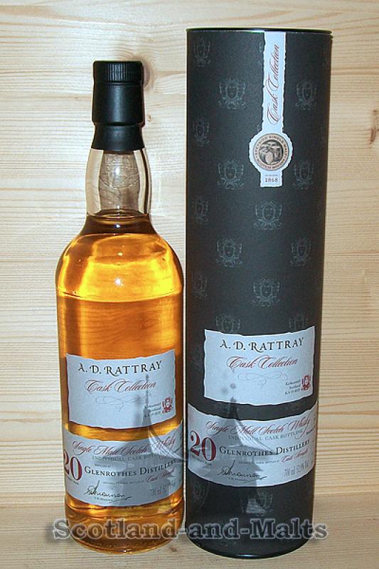 Glenrothes 1996 - 20 Jahre Bourbon Hogshead No. 16 mit 52,9% von A.D. Rattray / Sample ab