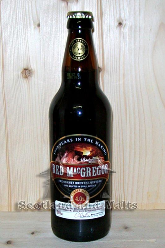 Red Mac Gregor - Red Ale - schottisches Bier mit 4,0% aus der Orkney Brewery