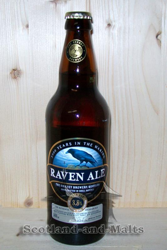 Raven Ale - schottisches Bier mit 3,8% aus der Orkney Brewery