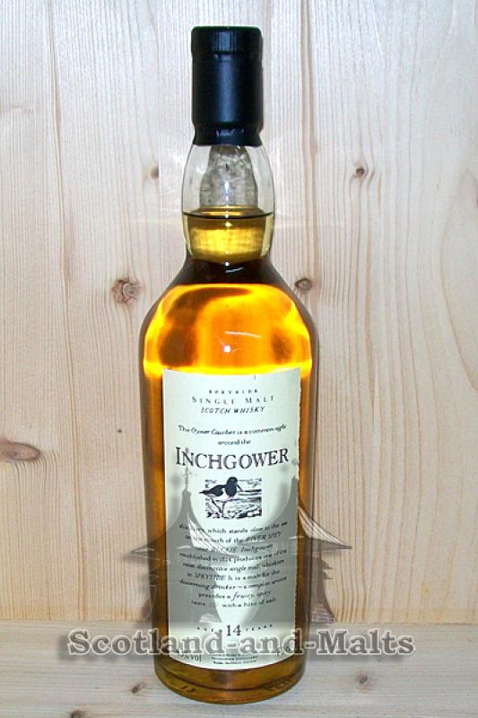 Inchgower 14 Jahre Single Malt Scotch Whisky mit 43,0% Flora and Fauna Serie