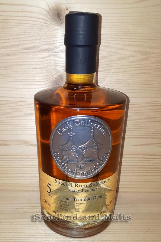 Trinidad Rum 2012 - 5 Jahre Oak Cask mit 65,9% - Single Cask Rum aus Trinidad / Sample ab