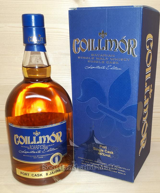 Coillmor 2007 - 8 Jahre single Port Cask No. 351 mit 46,0% - Whisky Destillerie Liebel