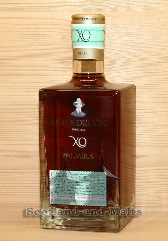 Santos Dumont XO Palmira mit 40,0% Superior Spirit Drink made from matured Rum