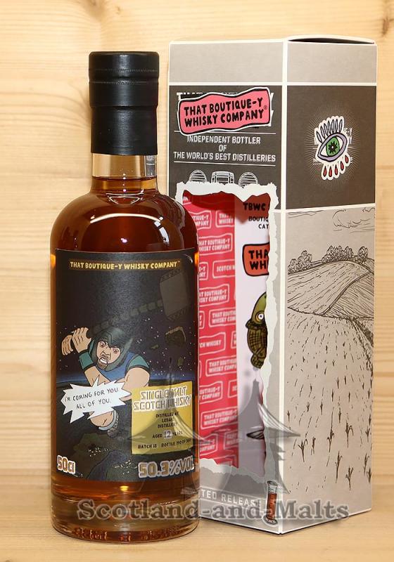 Ledaig 12 Jahre Batch 18 mit 50,3% von That Boutique-y Whisky Company von Atom Supplies Limited - Tobermory Distillery