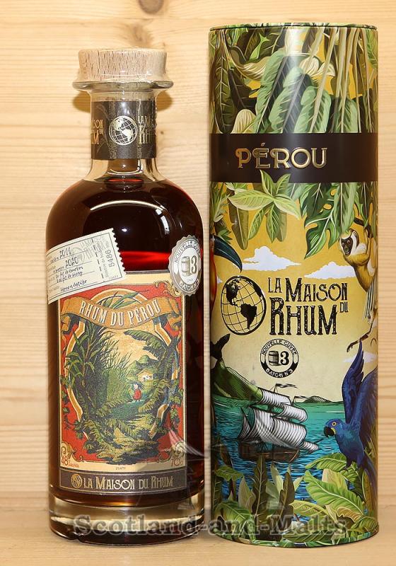 La Maison du Rhum Batch 3 PÈROU 2011/2020 mit 48,0% - Rum aus Peru
