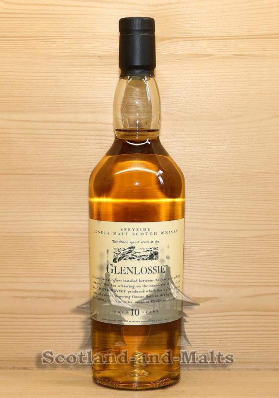 Glenlossie 10 Jahre Single Malt Scotch Whisky mit 43,0% Flora and Fauna Serie