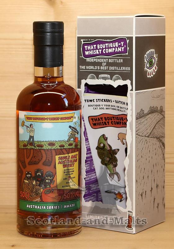 Riverbourne Batch 1 - 3 Jahre mit 50,0% von That Boutique-y Whisky Company von Atom Supplies Limited - single Malt Whisky aus Australien