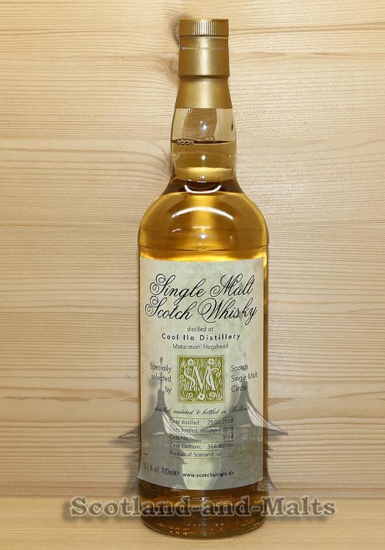 Caol Ila 2008 - 10 Jahre Bourbon Hogshead No. 9158 mit 55,5% von Scotch Single Malt Circle - single Malt scotch Whisky